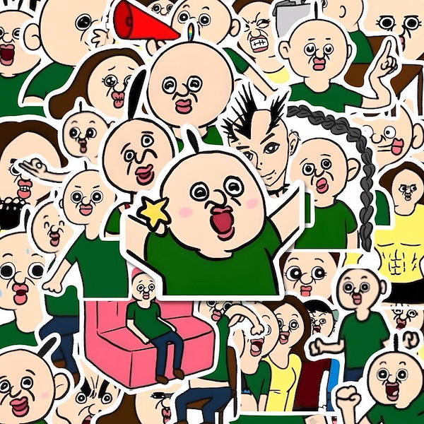 Qoo10] パンパン ステッカー パンパンくんの日常