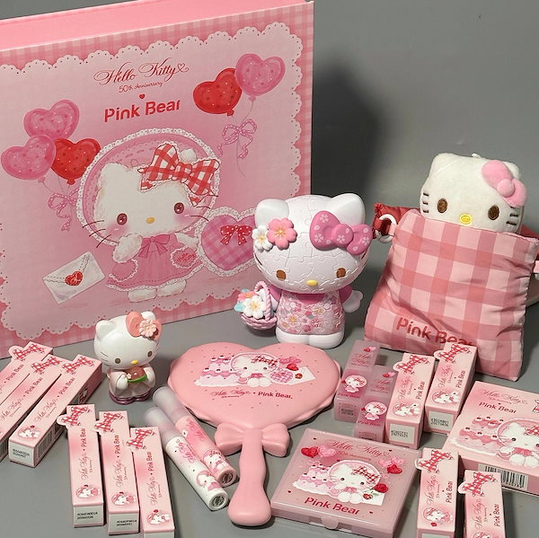 Qoo10] PINK BEAR 【連名限定】リップ ハローキティ連名 リ