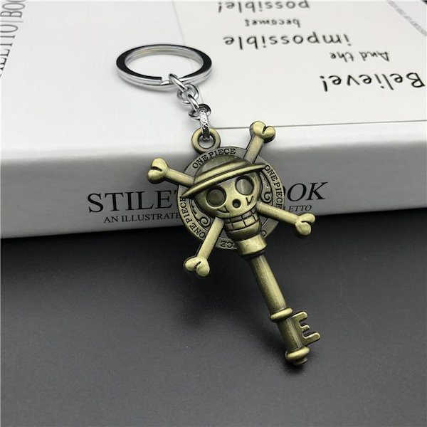 Qoo10] ワンピースキーホルダー白ひげストラップ日