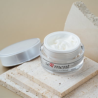 まーちゃんさま セルマン プレミアムペプチドクリーム Qoo10] SERMENT