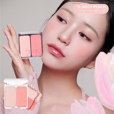 Qoo10] 2ªN 【公式】デュアルチーク&ブラシセット : ポイントメイク