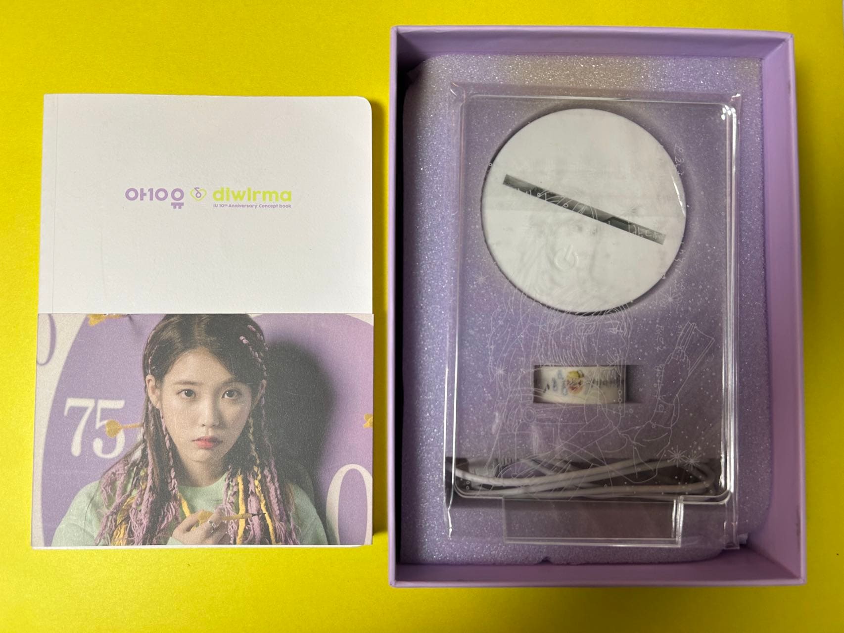 IU ファンクラブ 1期 ユエナ 会員特典 UAENA 透明トレカ 【公式通販】