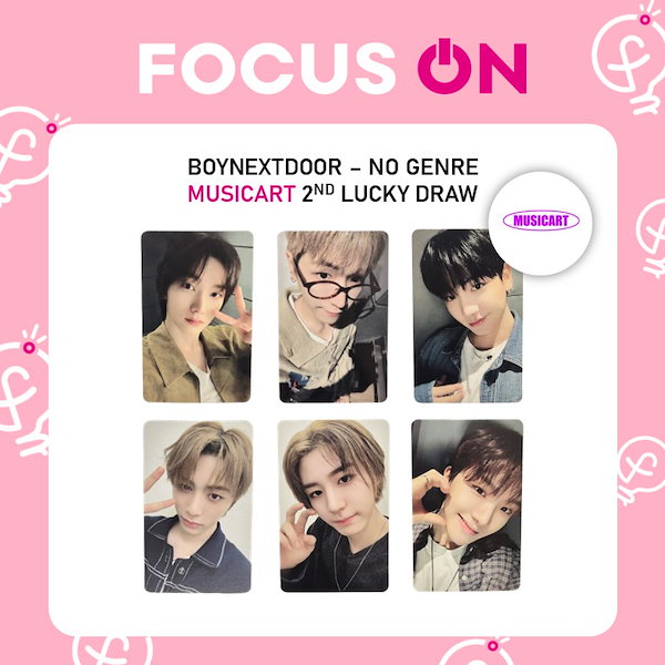 オンラインくじBOYNEXTDOOR JAPAN KCON トレカセット 6枚 BOYNEXTDOOR