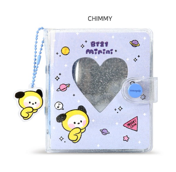 Qoo10] BT21 3穴コレクトブック フォトアルバム 写真