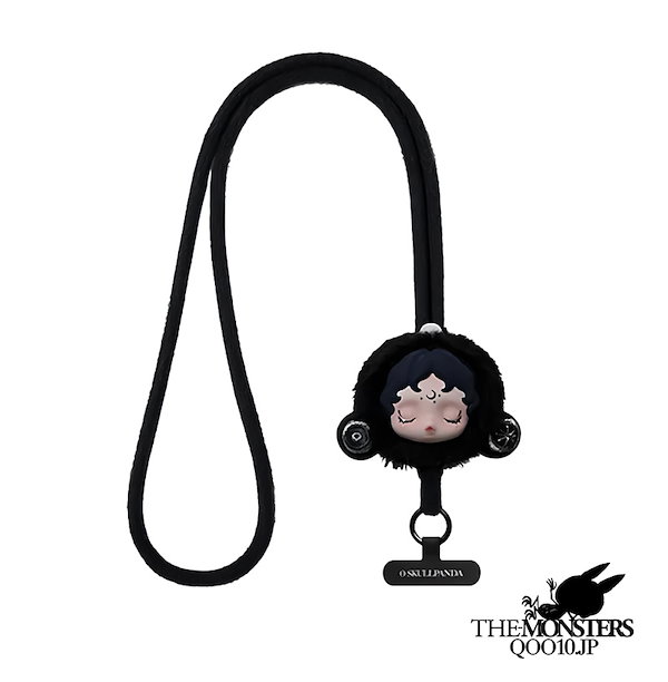 Qoo10] POP MART 携帯ストラップ 不眠らない劇場ぬいぐるみ