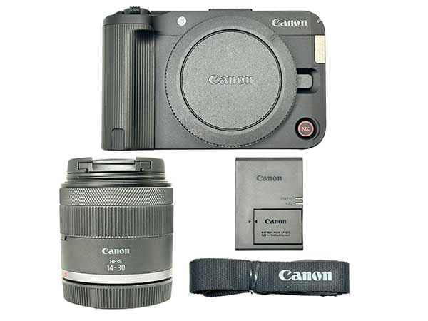 キヤノン ミラーレス一眼カメラ EOS KISS M2 ホワイト ダブルズーム