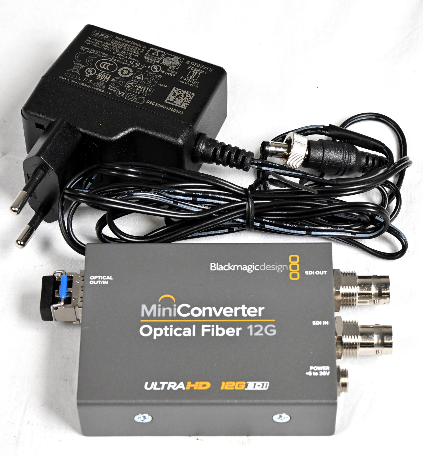 Blackmagic Design Mini Converter Optical 12G – Gearwise – AV