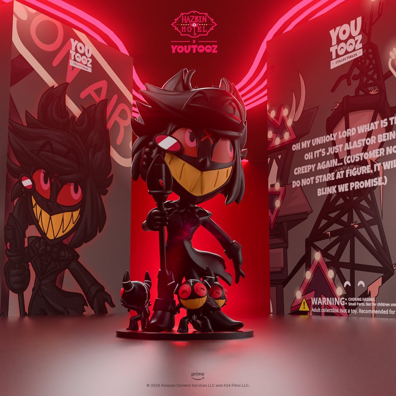 Youtooz Hazbin Hotel フィギュア （ラジオ・デーモン・アラスター