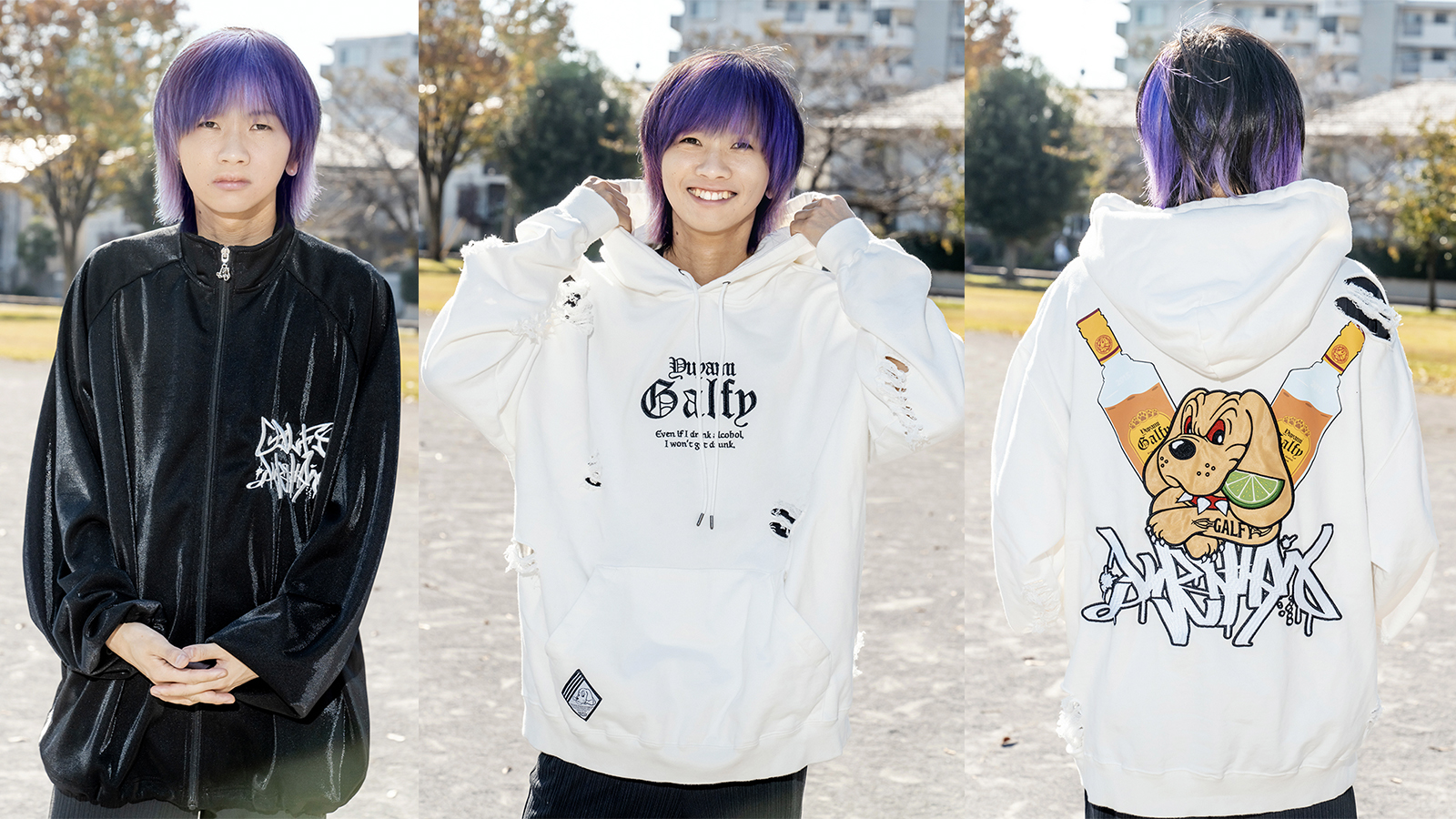 夕闇に誘いし漆黒の天使達 × GALFY × GEKIROCK CLOTHINGのスペシャル