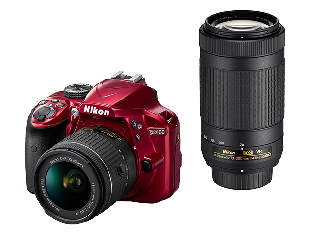 スマホと常時接続できるデジタル一眼レフの入門モデル「ニコン D3400