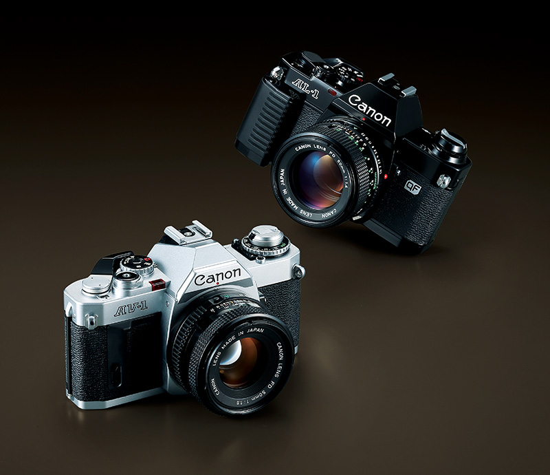 キヤノン歴代カメラ】キヤノンAV-1/AL-1 小型・軽量、シンプルな操作で
