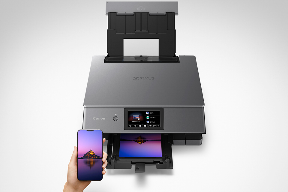 ランニングコストを抑えたエコ仕様、キヤノンのインクジェット