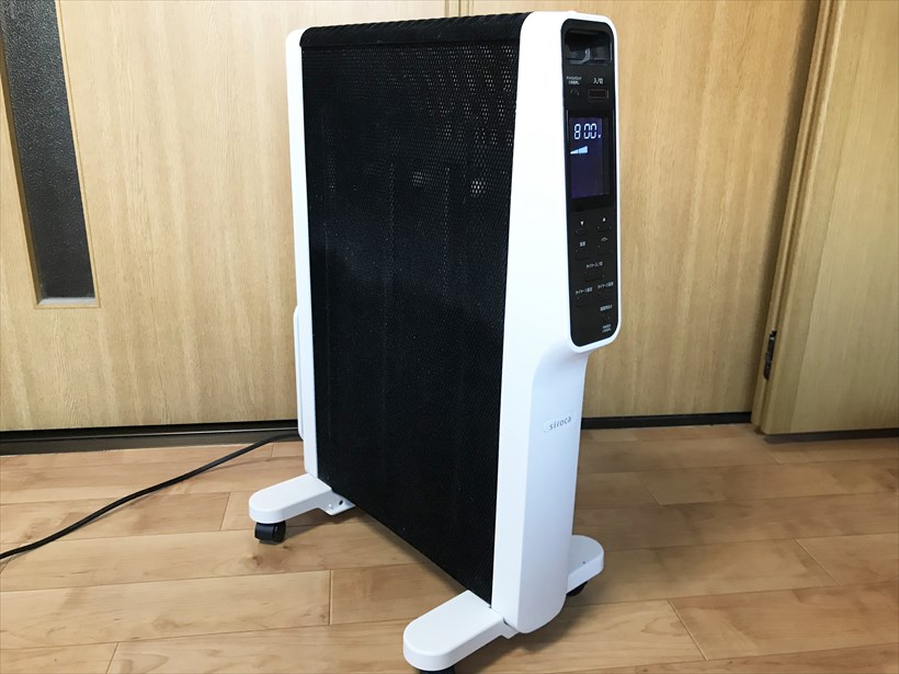 siroca 速暖マイカヒーター SH-M121（K） 速暖マイカヒーター シロカの速暖