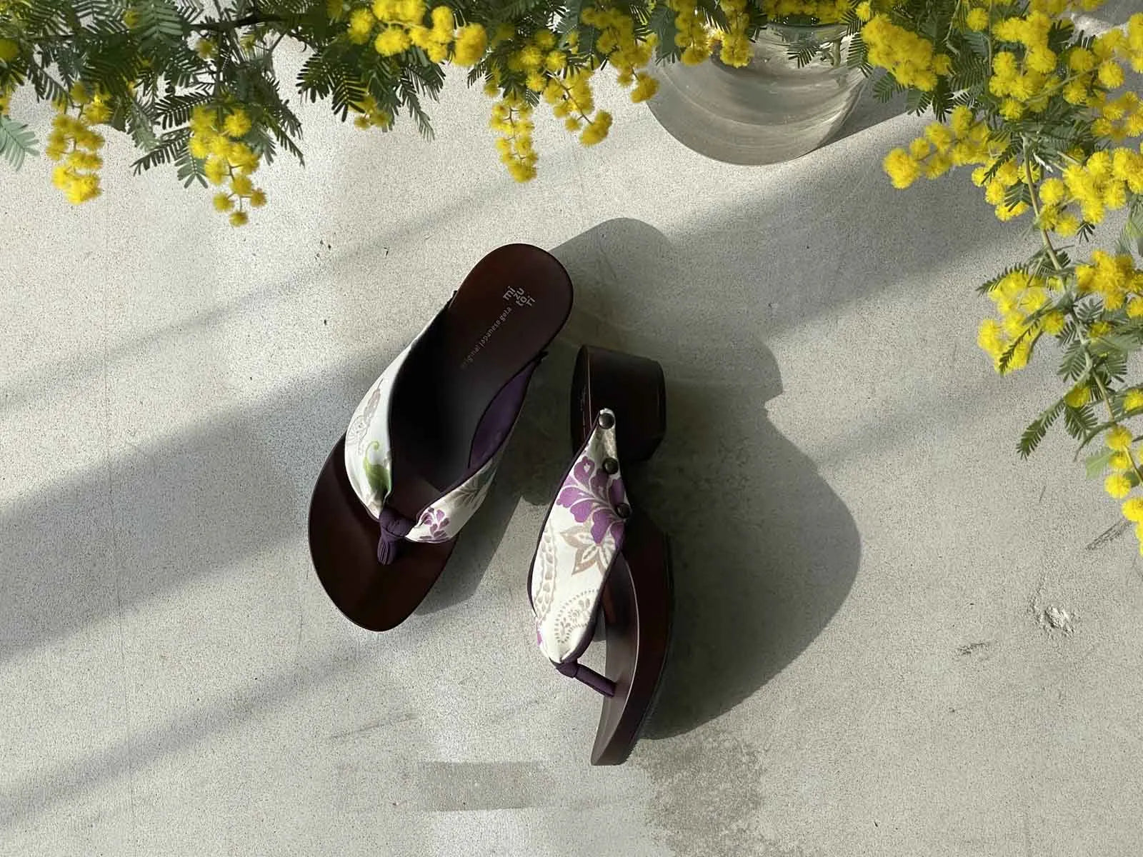 hitete 4.5 藤と蝶々・ヌガー 紫・紫（koha*） / KTW-15 – mizutori