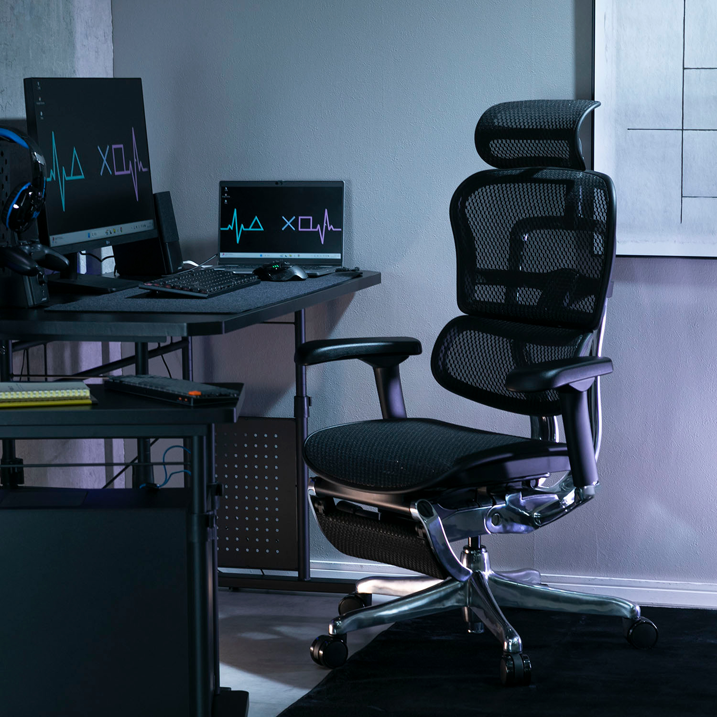 Ergohuman Pro2 Ottoman プロツー オットマン | ゲーミングチェアの