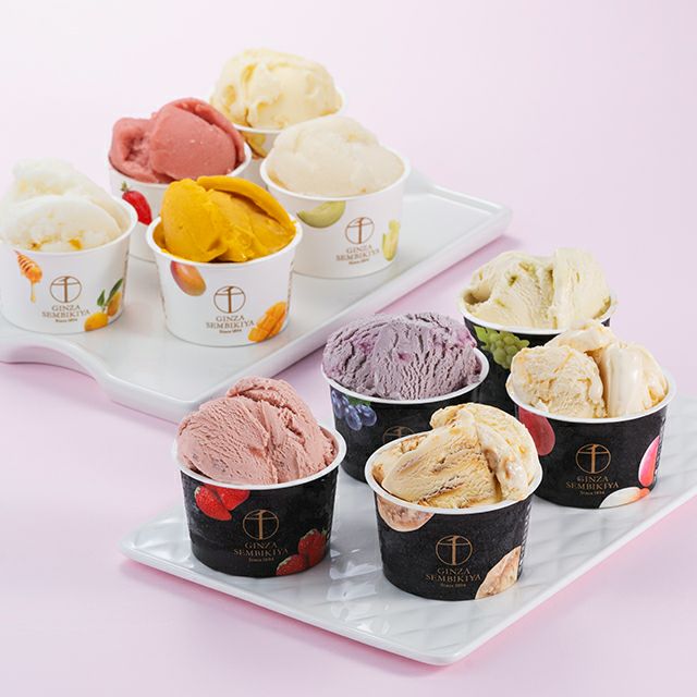 銀座プレミアムアイス＆ソルベ20個 | 銀座千疋屋オンラインショップ