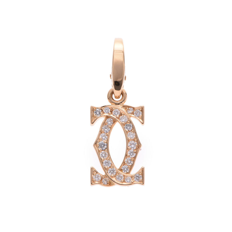 カルティエ2Cチャーム レディース ペンダントトップ CARTIER 中古