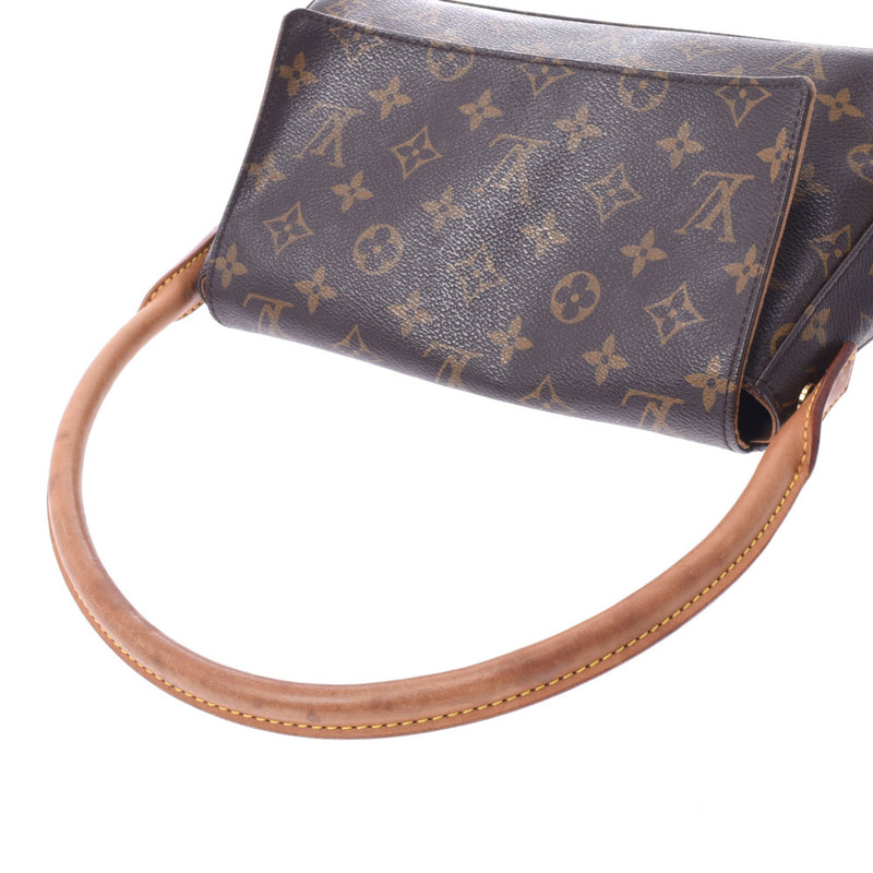 ルイヴィトンミニルーピング 14145 ブラウン レディース モノグラム