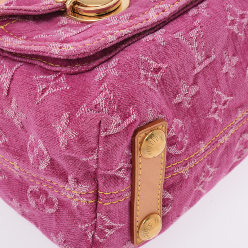 ルイヴィトンバギーPM 14146 ピンク レディース ショルダーバッグ