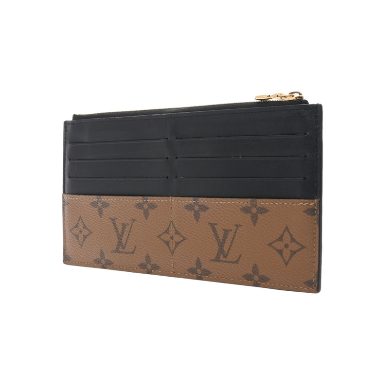 ルイヴィトンリバース スリム パース 14145 ブラウン/ブラック