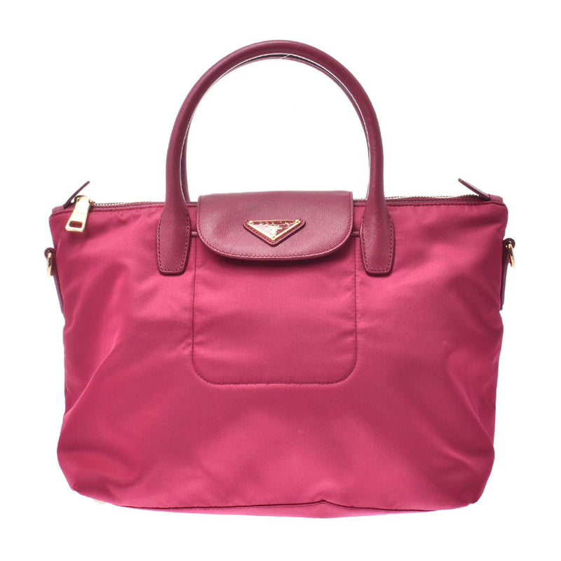 プラダ2WAYハンドバッグ イビスコ レディース ナイロン 2WAYバッグ