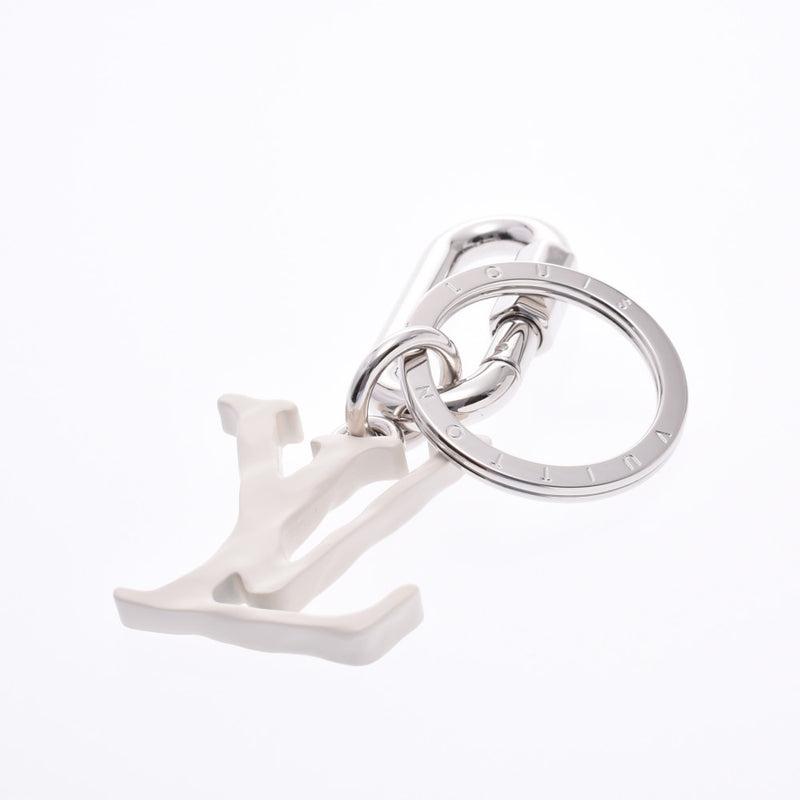 ルイヴィトンポルトクレLVシャープ 白/シルバー金具 ユニセックス