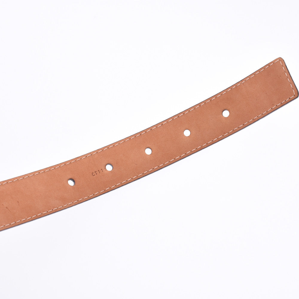 ルイヴィトンサンチュール イニシャル サイズ75cm 14145 ブラウン