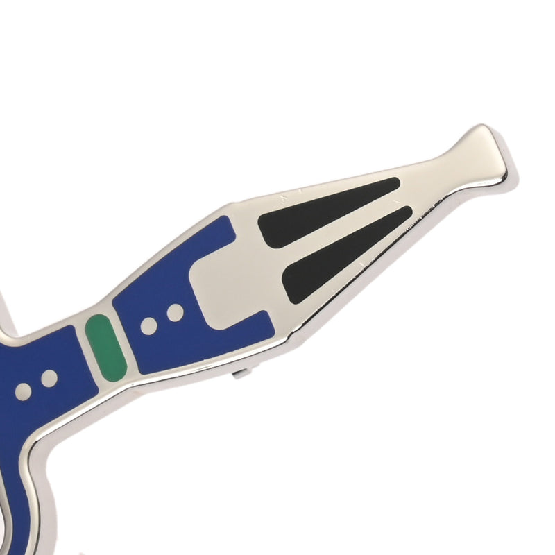 エルメスブローチ 花火師 カザックファンタジー マルチカラー ユニ