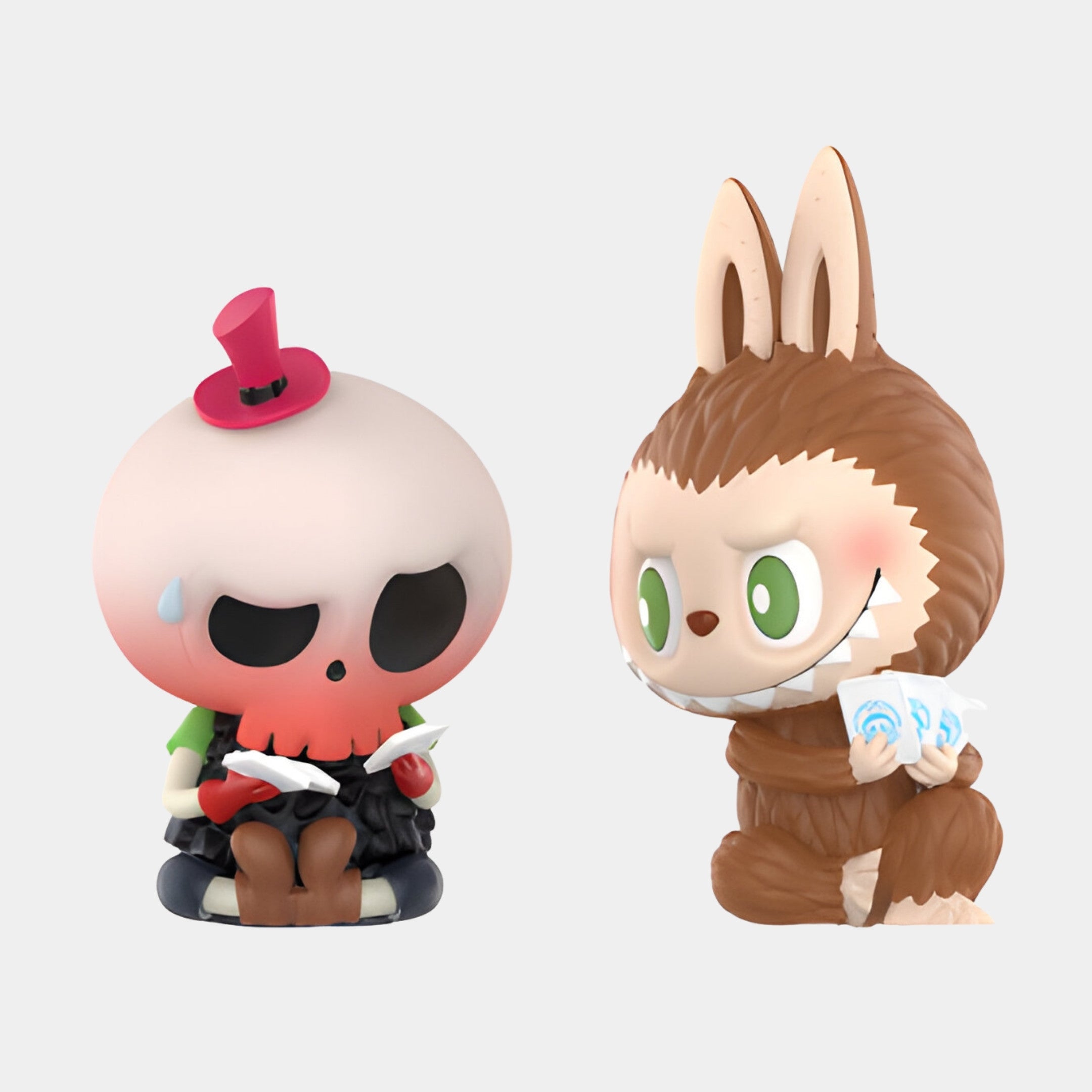 Buddies Card Duel Labubu Sculpture 100cm | Playful Indoor Collectible