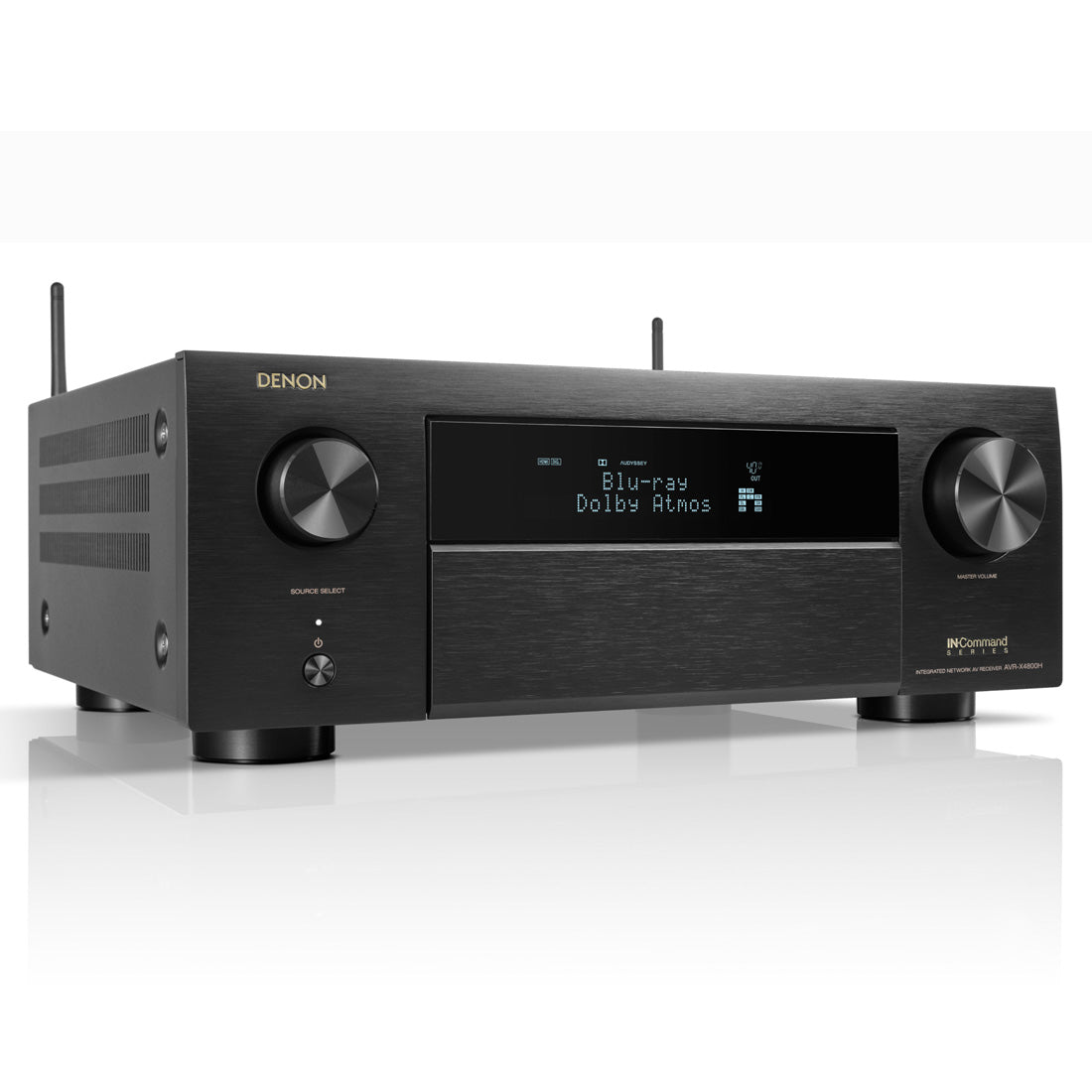 Denon AVR-X4800H 9.4 Channel 8K AV Receiver with 3D Audio