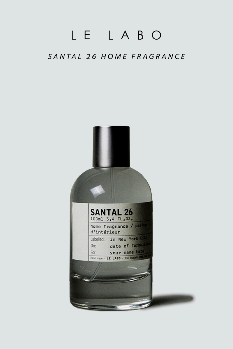 Le labo- SANTAL 26 home fragrance - Gift Guide．A Day Magazine