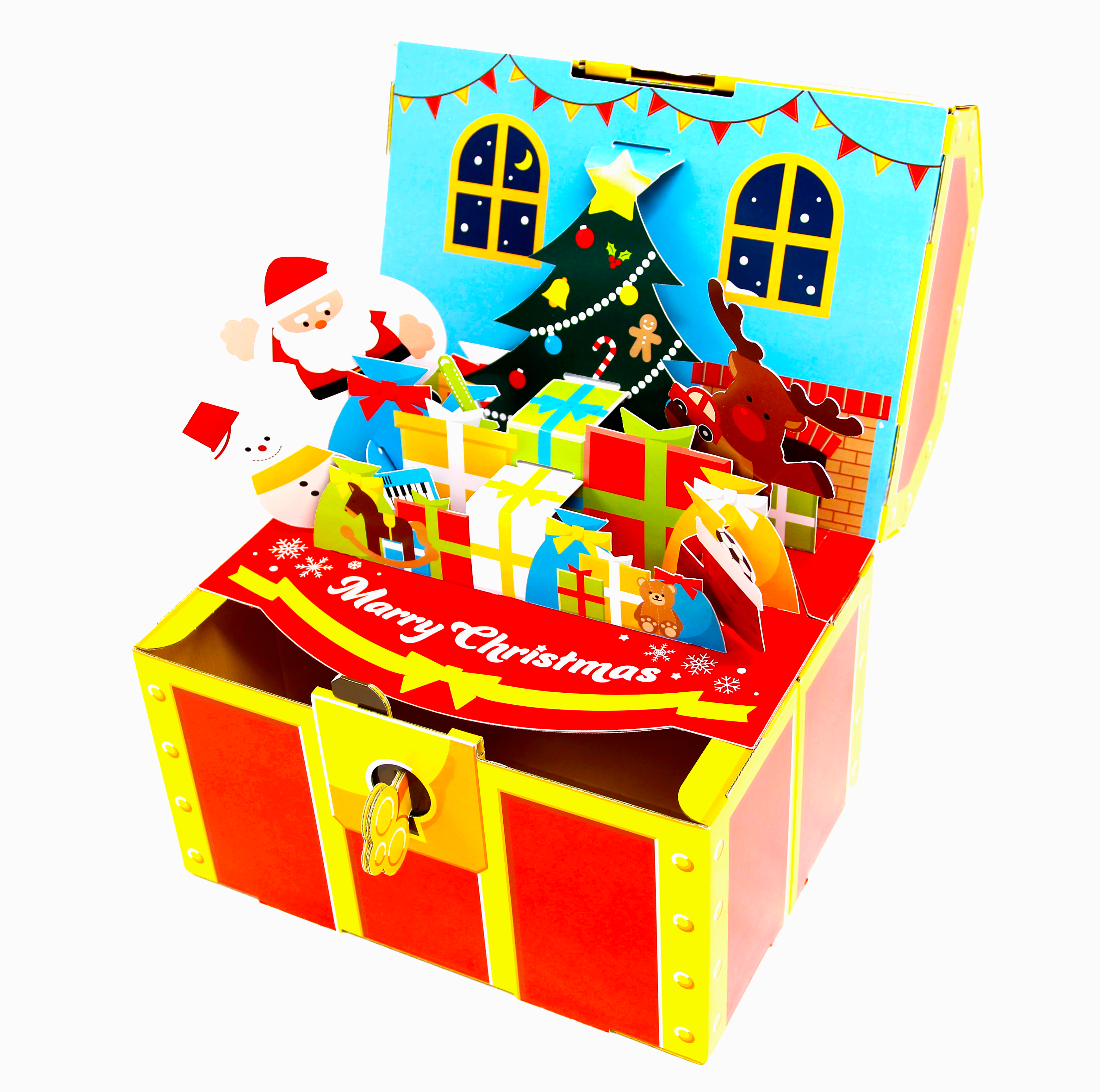 ギフトゥール【宝箱】クリスマス（サンタ）