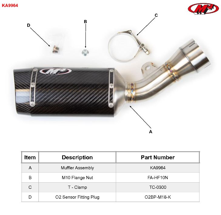 M4 Exhaust ZX-10R 2021-2026 スリップオン Street Slayer カーボン