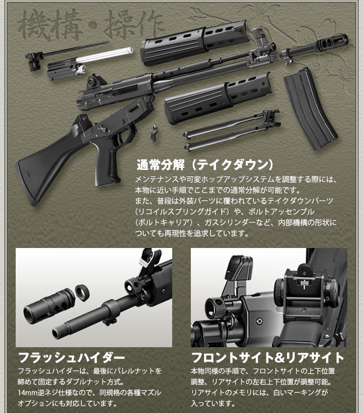 東京マルイ No.06 89式5.56mm小銃〈固定銃床型〉 【ガスブローバック