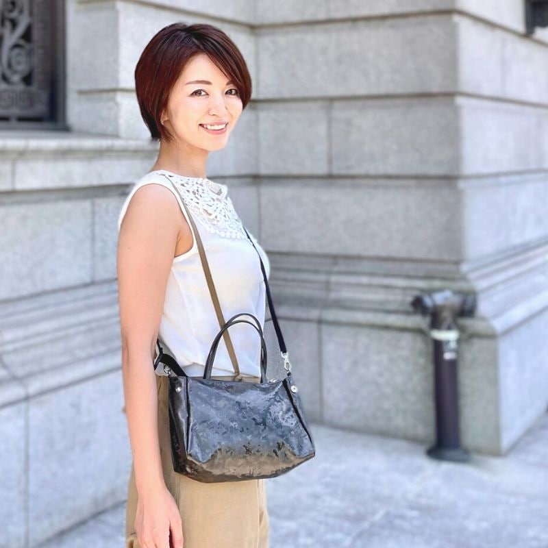 NV211 ミニ手提｜迷彩柄の上品カジュアルポシェット｜ヤマト屋 公式