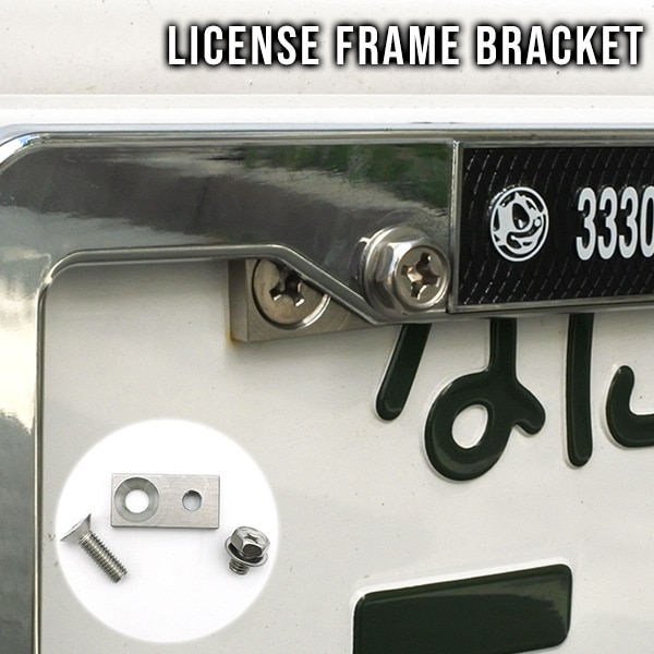 1961 シボレー ナンバーフレーム ライセンスフレーム ブルー CHEVROLET