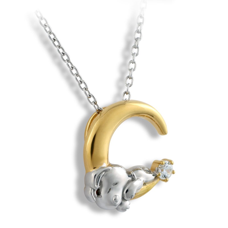 スヌーピー ネックレス 【 J-Plus 限定販売 】SNOOPY つき・つき