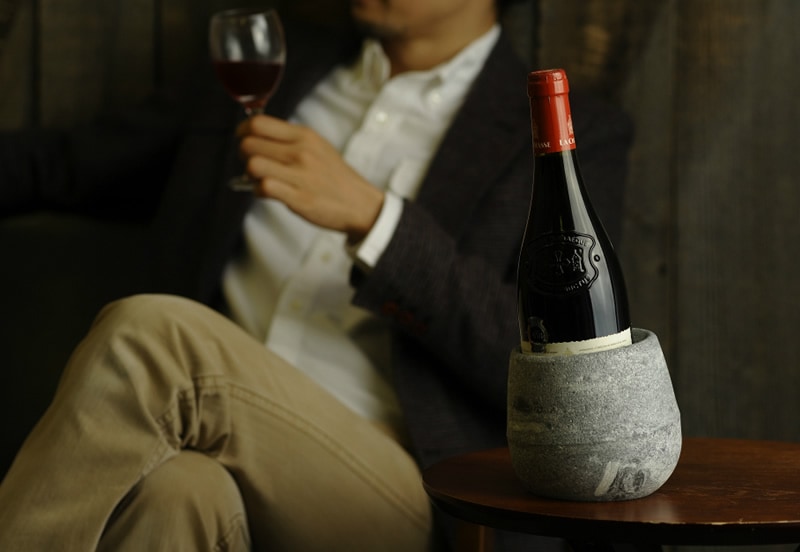 HUKKA DESIGN ソープストーン ワインクーラー ワイン保冷/ボトル