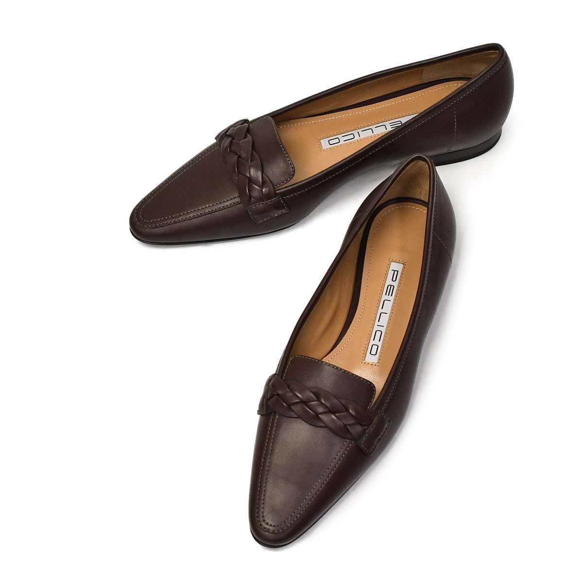 PELLICO【ペリーコ】 ローファーパンプス 0965 LOTTI 10 SC TABACCO