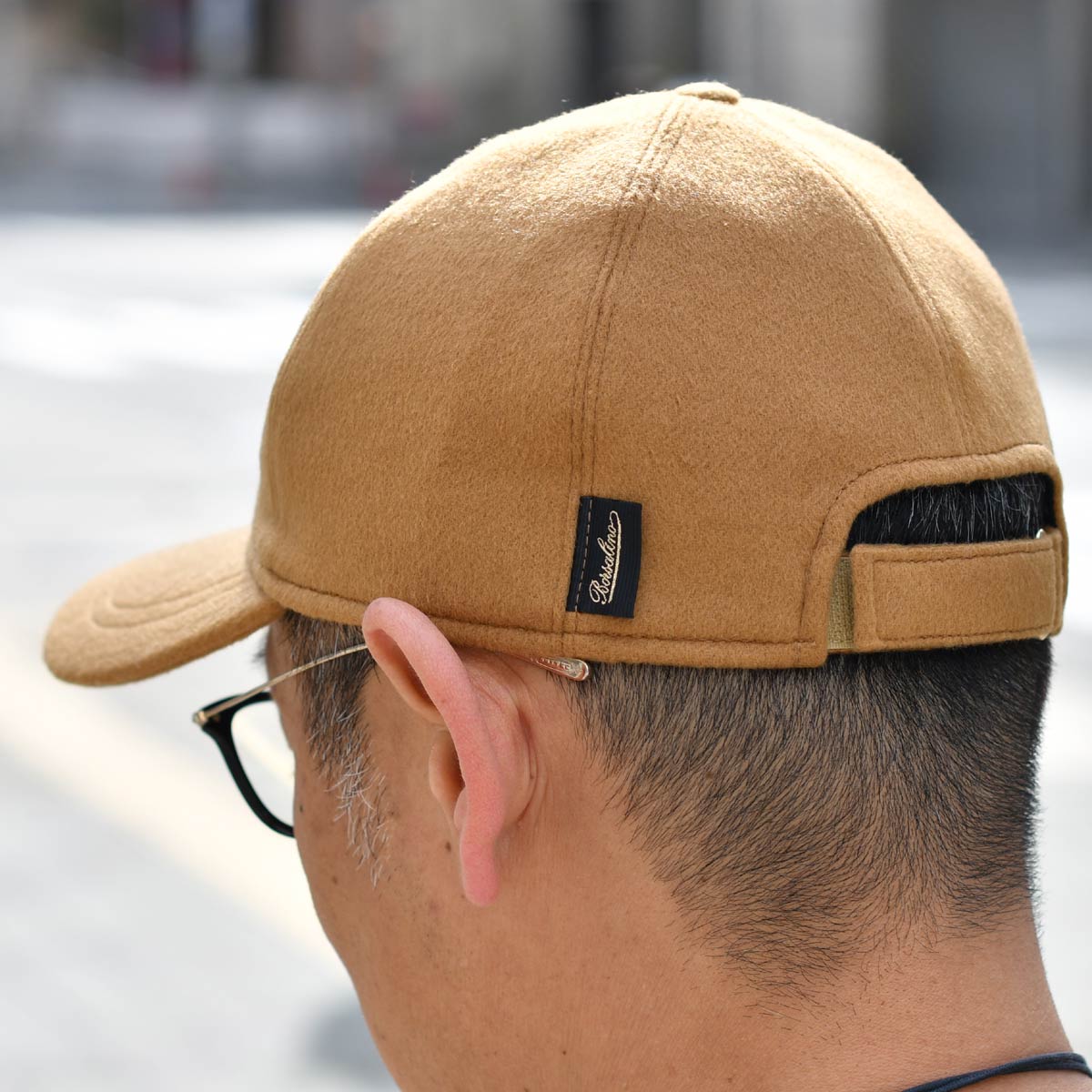 Borsalino【ボルサリーノ】カシミヤベースボールキャップ B95174 099B