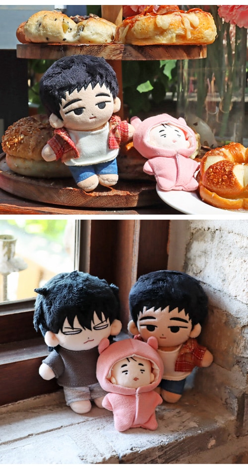 予約特典] 韓国キャラクターグッズ 「陽が昇る家」 公式グッズ 10cm