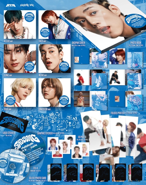 6種セット] 韓国音楽 P1Harmony (ピーワンハーモニ) - 7thミニアルバム