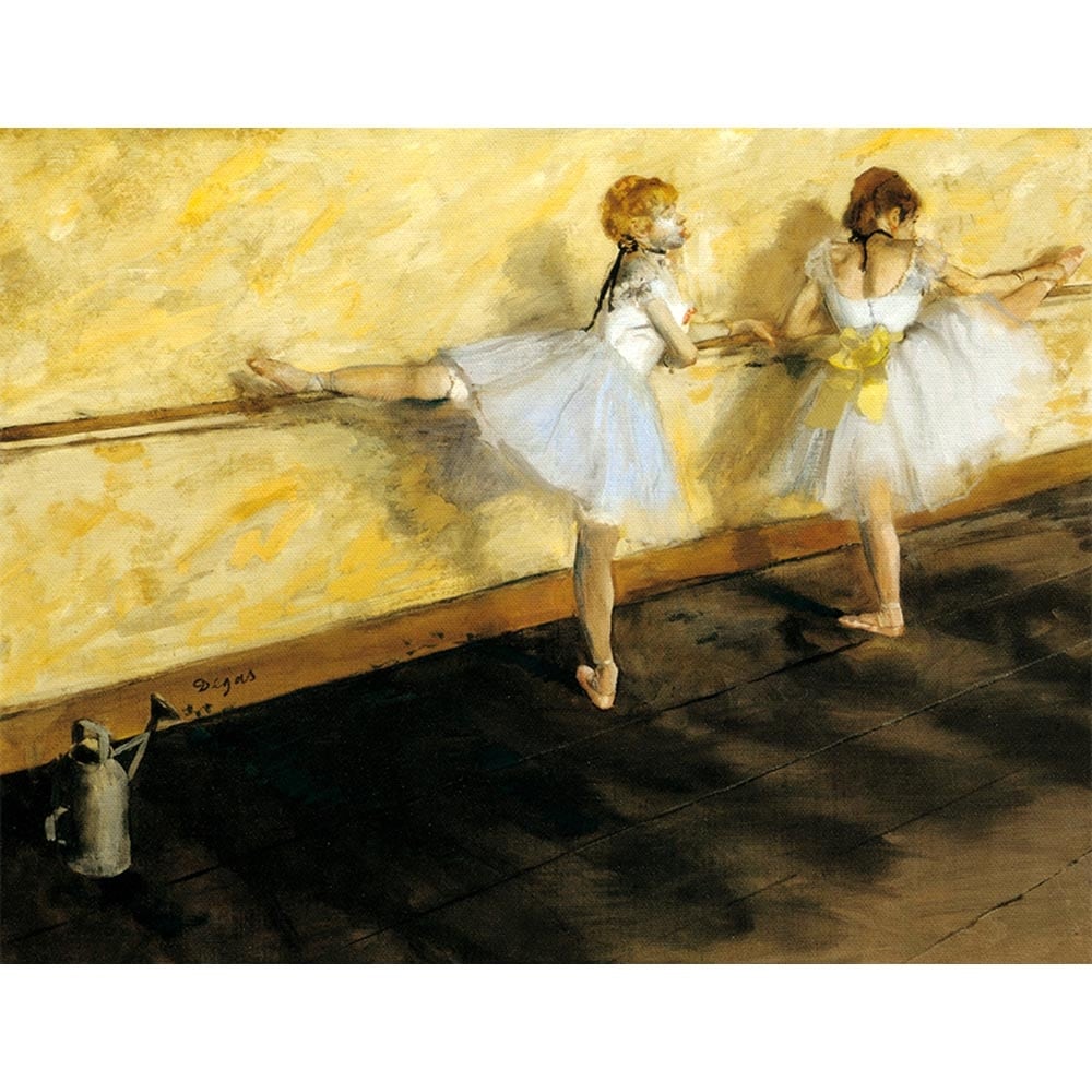 バーで練習するバレリーナ 【20号】 エドガー・ドガ 【 額縁が選べる