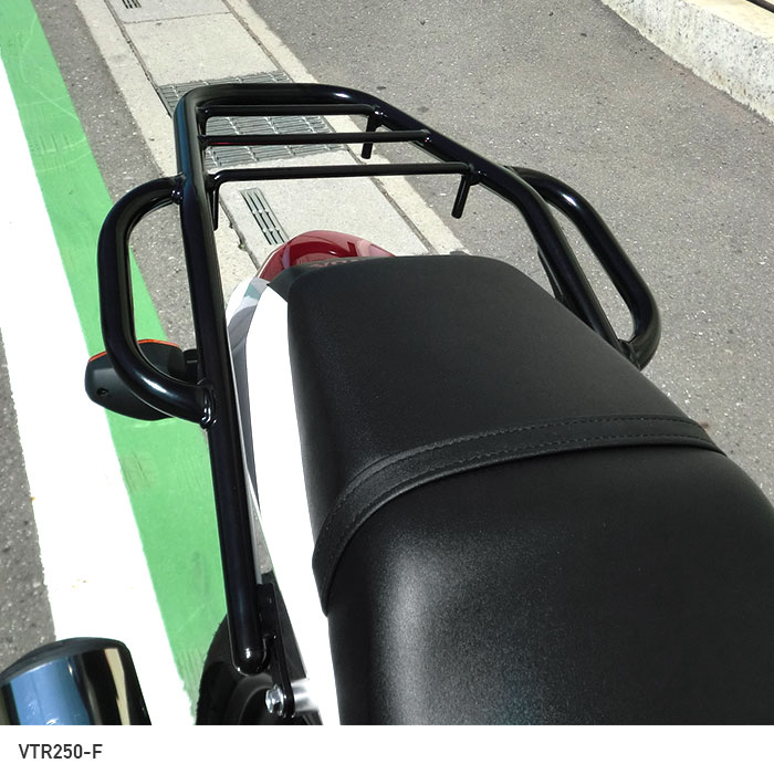 VTR250(09.2～)/VTR250-F タンデムグリップ付きリアキャリア+リア