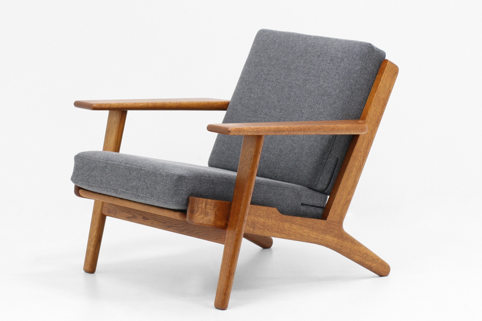 ハンスJウェグナー GE290 1人掛け ソファ グレー ゲタマ ヴィンテージ