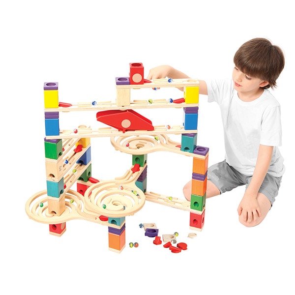 ボーネルンド クアドリラ ツイスト＆レールセット｜モーターマガジン社