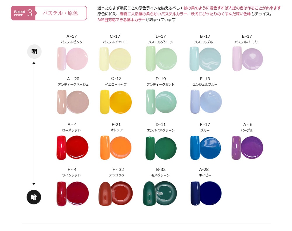 irogel カラージェル 豪華30色セット vol.1 UV、LEDにも対応