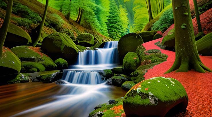 自然の風景を美しく印刷するポスター作成のポイント｜大判マスター