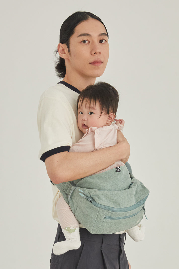 グスケット365抱っこ紐Plus【抱っこ紐+バッグ】ミント – GOOSEKET.JP