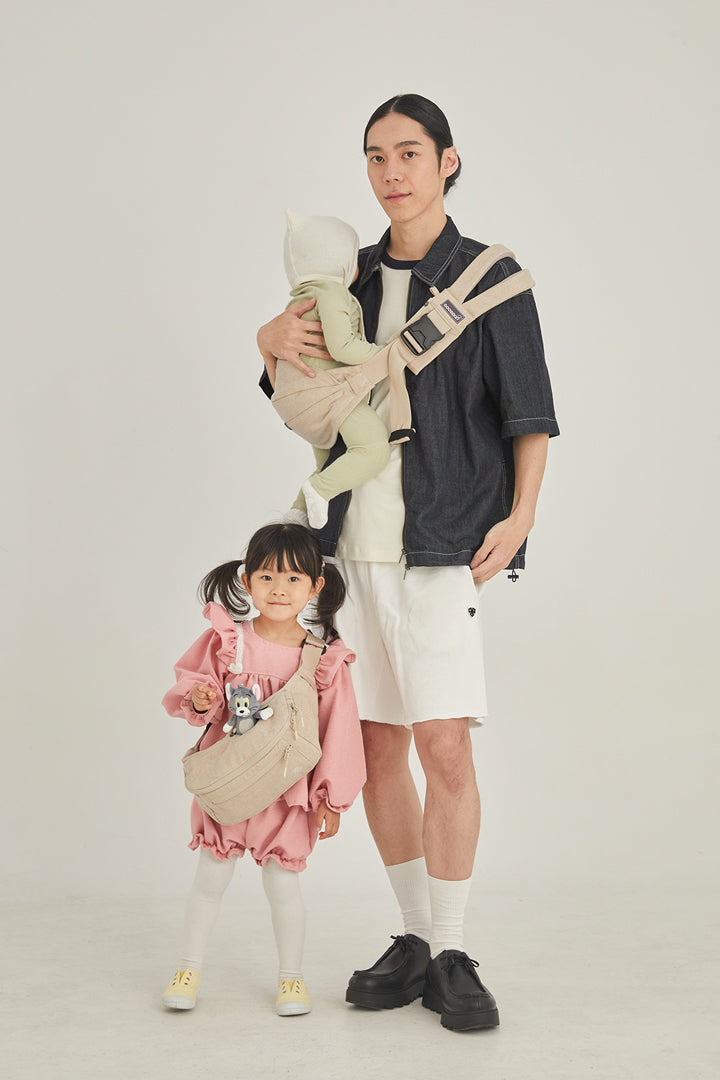 グスケット365抱っこ紐Plus【抱っこ紐+バッグ】ベージュ – GOOSEKET.JP